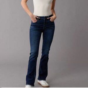AEO American Eagle Outfitters Jeans Midrise Straight Leg Size 28x32 Airflex NWT